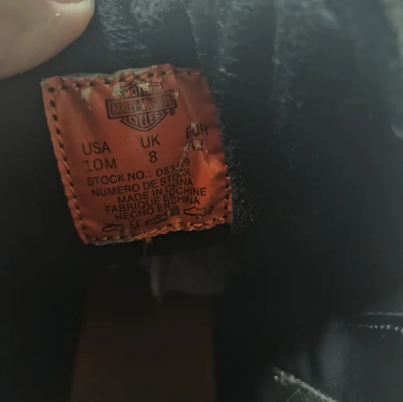 Harley-Davidson Black Women's Biker Boots - Picture 7 of 12